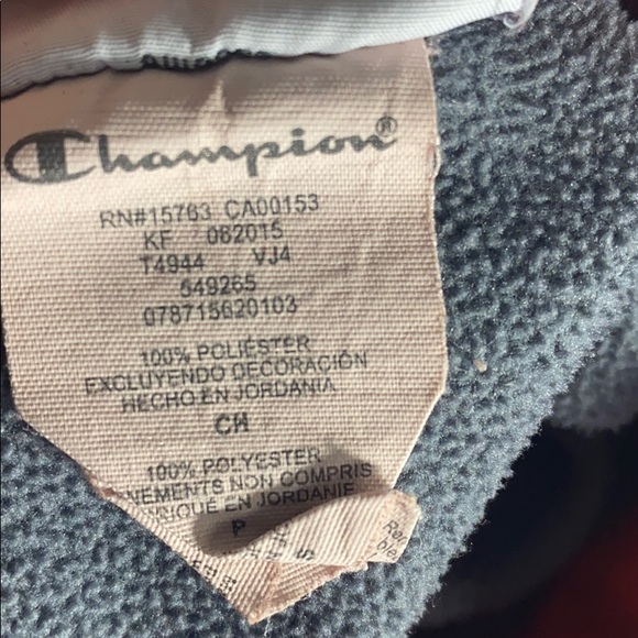 Champion Powertrain Quarter Zip Duofold Pullover - Picture 7 of 7